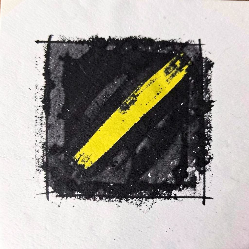 TurboRX7 logo mark, dark background with yellow and white accents